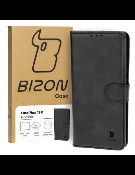 Bizon Carcasa Pocket OnePlus 12R neagră