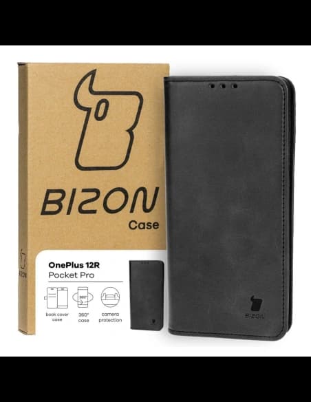 Bizon Case Pocket Pro OnePlus 12R negru