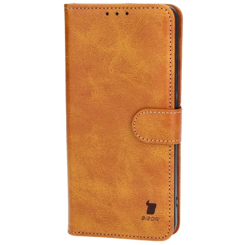 Etui z klapką Bizon Case Pocket do Xiaomi Redmi Note 13 4G hnědé - 3