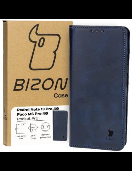 Bizon Case Pocket Pro Xiaomi Poco M4 Pro 5G / Xiaomi Redmi Note 11s 5G navy blau