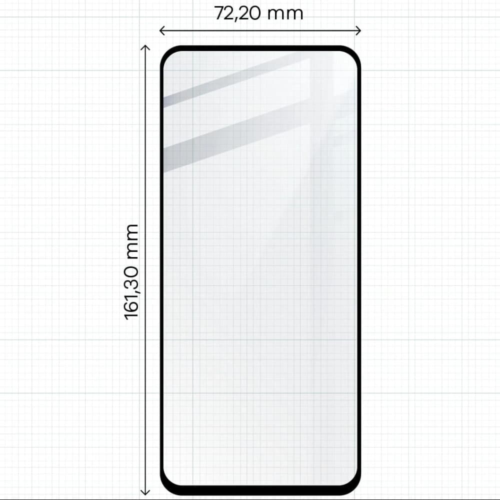 Tvrzené sklo Bizon Glass Edge 2 pro Realme C67 4G - 2