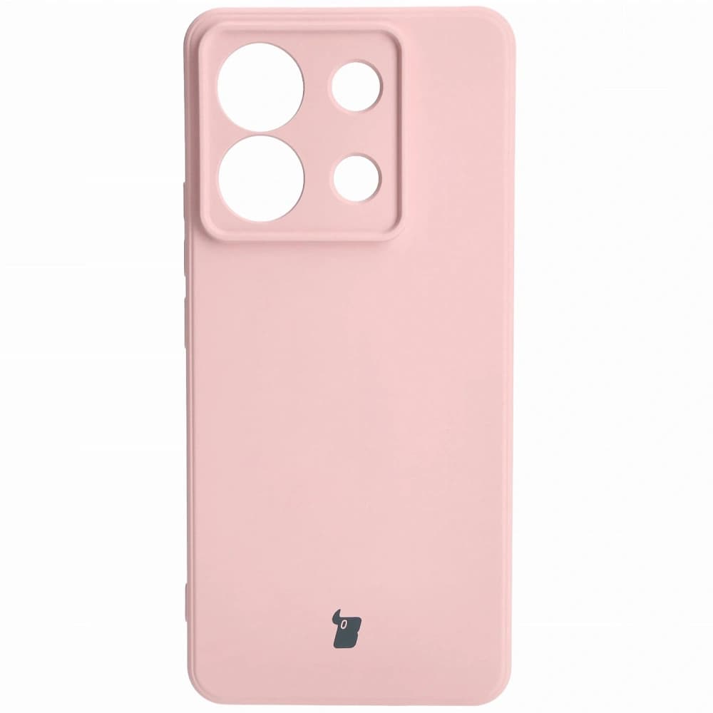 Bizon Case Silicone Sq Xiaomi Poco X6 / Xiaomi Redmi Note 13 Pro 5G light pink - 2
