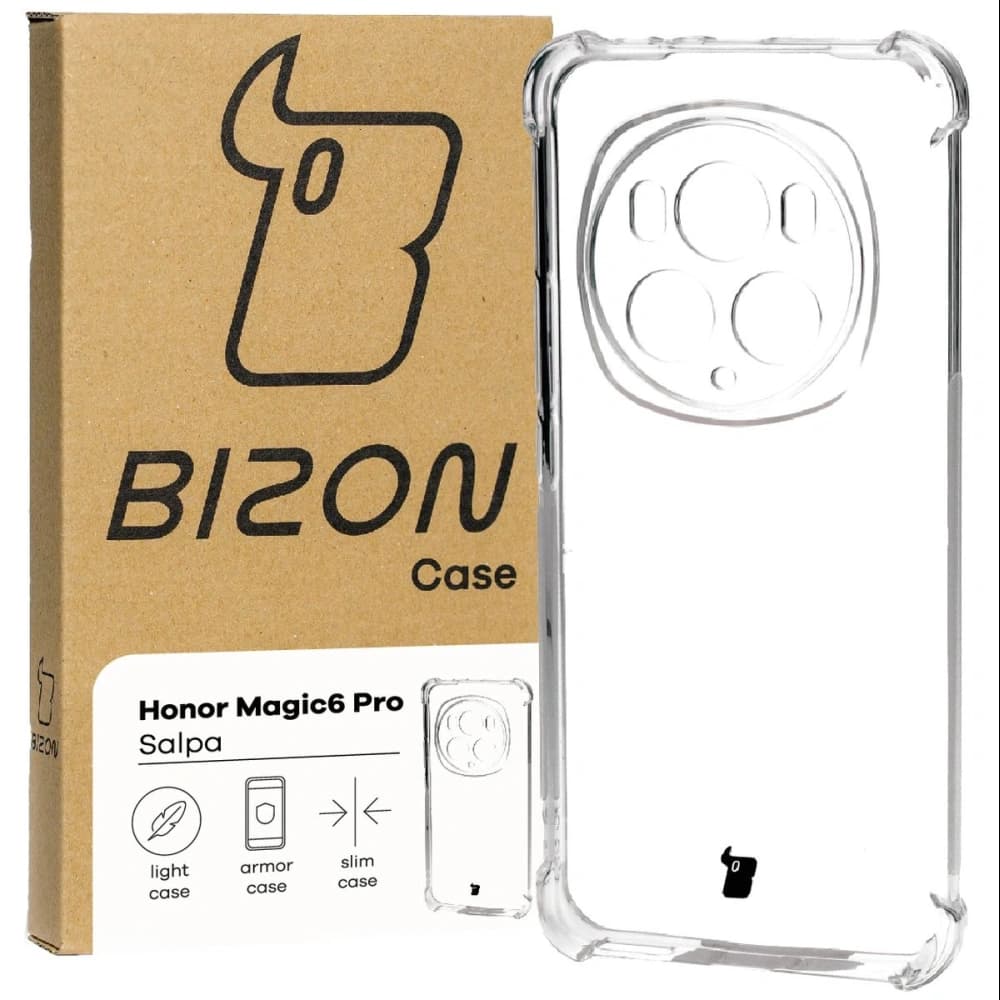 Bizon Case Salpa Honor Magic6 Pro átlátszó
