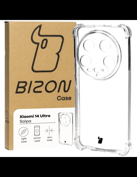 Bizon Case Salpa Xiaomi 14 Ultra átlátszó