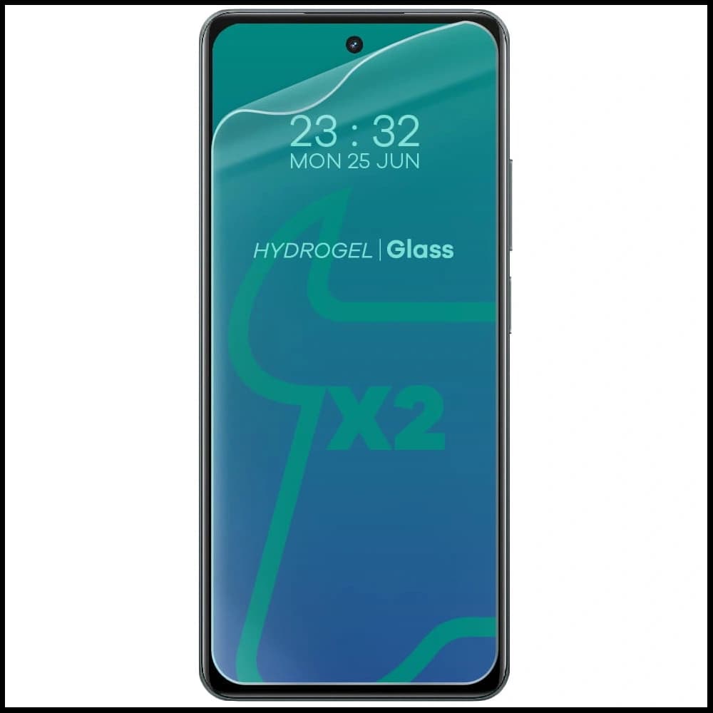 Fólie hydrogelová na displej Bizon Glass Hydrogel Front pro Realme C67 4G [2 PACK] - 3