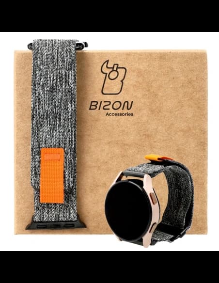 Bizon Strap Watch Urban Samsung Galaxy Watch 20 mm szürke melange