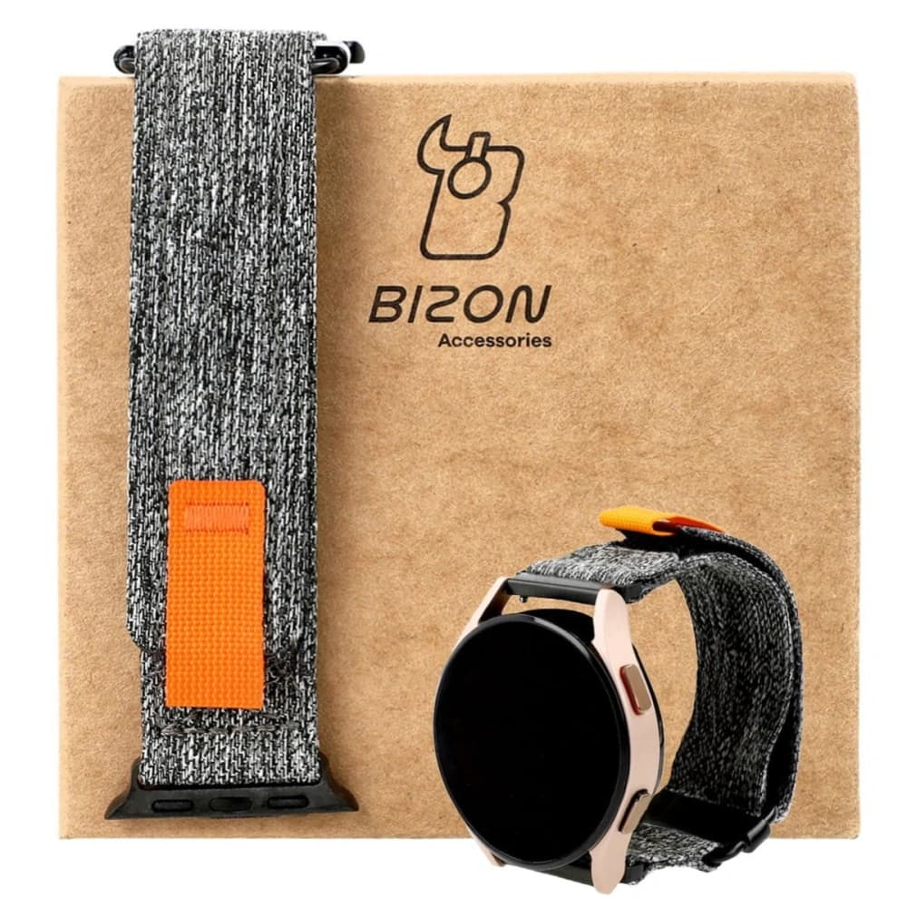 Bizon Strap Watch Urban Samsung Galaxy Watch 20 mm szürke melange