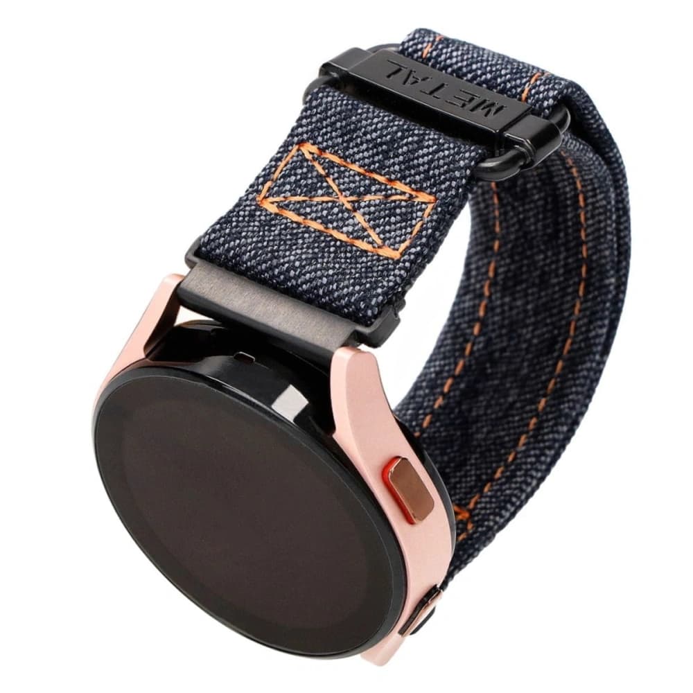 Bizon Pántos Óra Urban Samsung Galaxy Óra 20 mm sötétkék farmer - 4