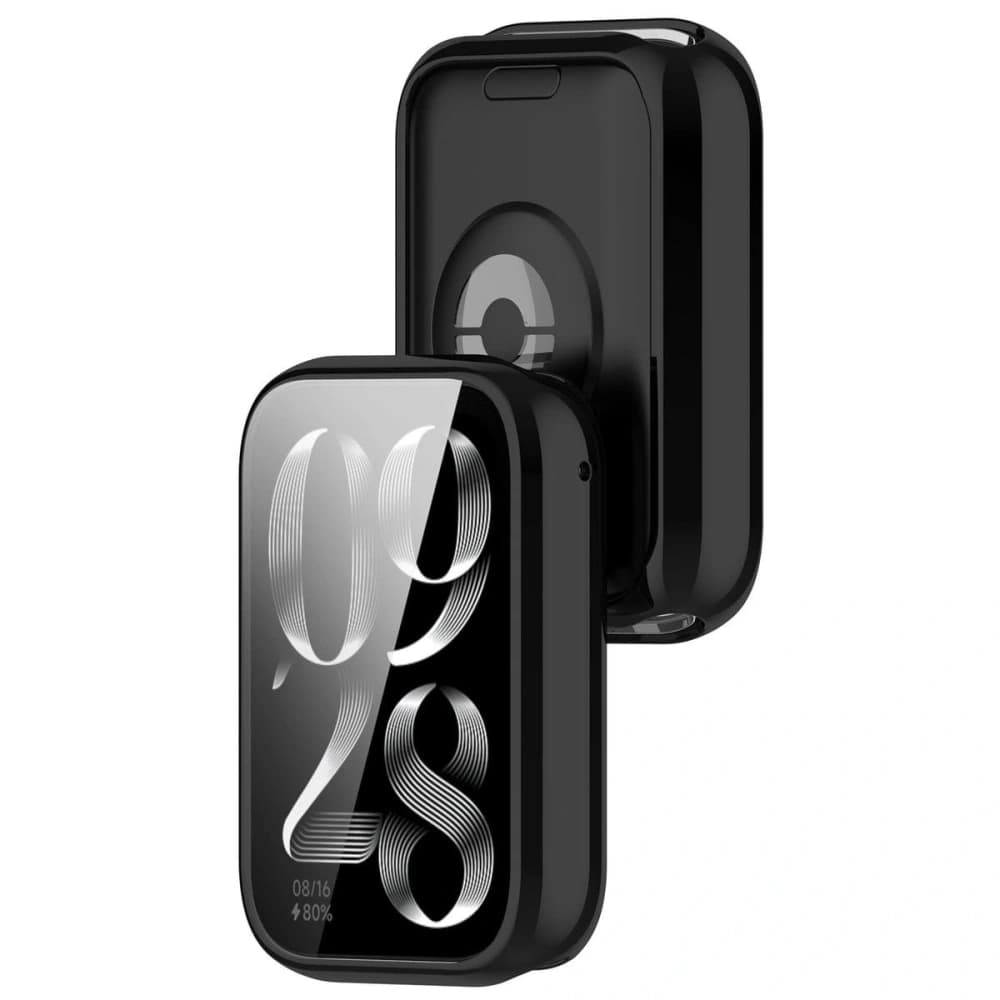 Etui Bizon Case Watch Felipe do Xiaomi Smart Band 8 Pro czarne - 3