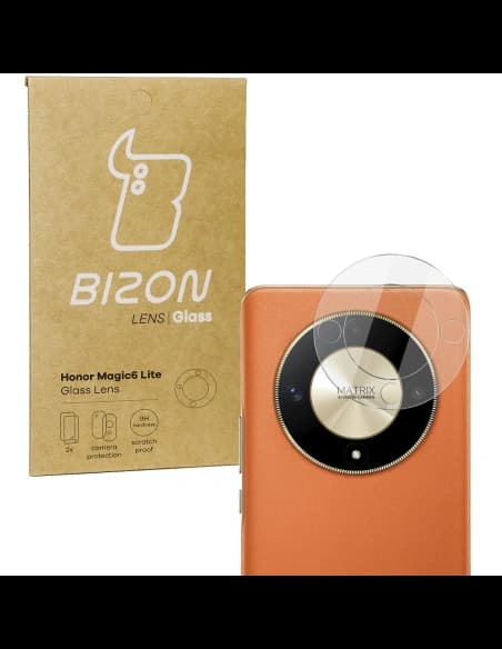 Bizon üveg lencse Honor Magic6 Lite [2 PACK]
