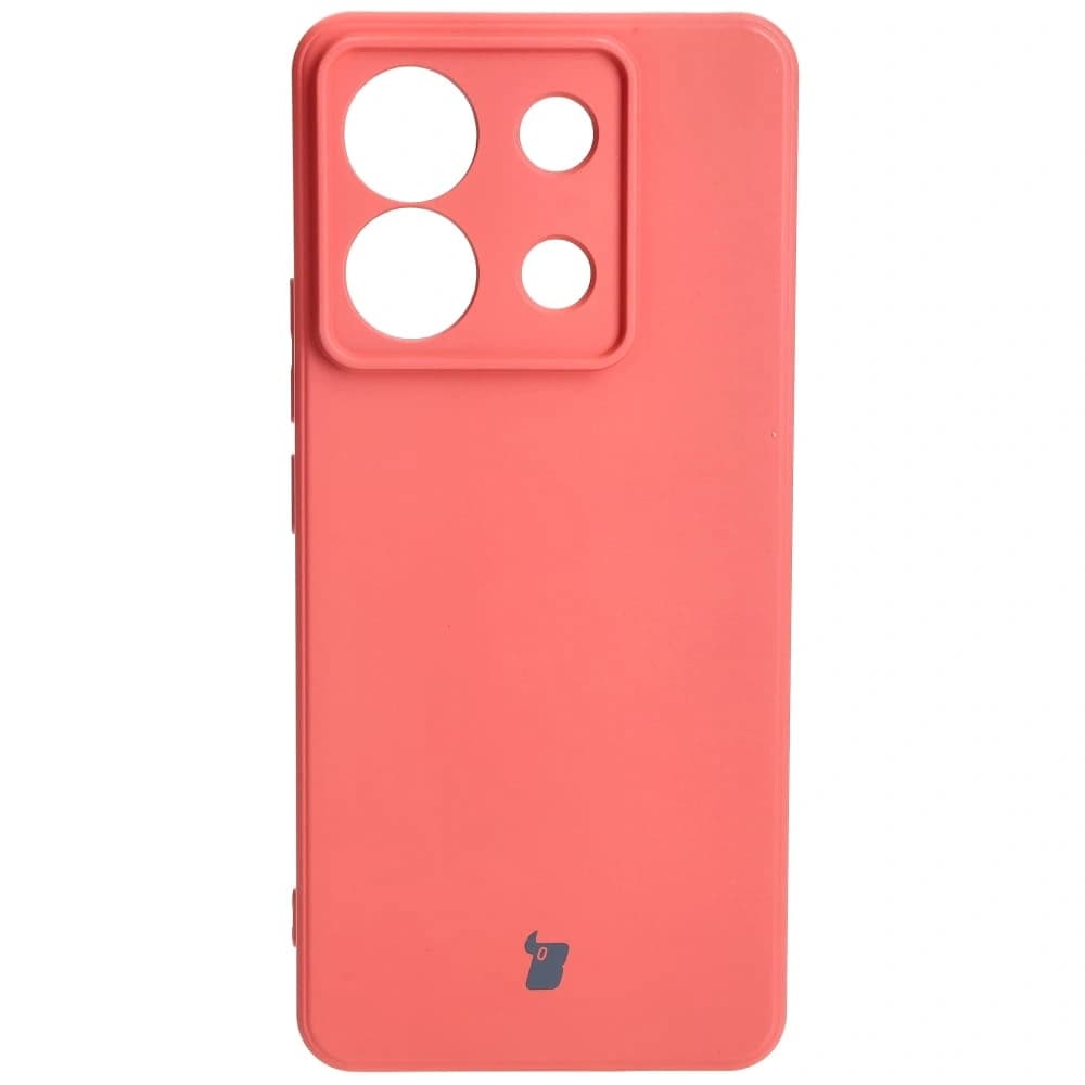 Bizon Case Silicone Sq Xiaomi Poco X6 / Xiaomi Redmi Note 13 Pro 5G roz murdar - 2