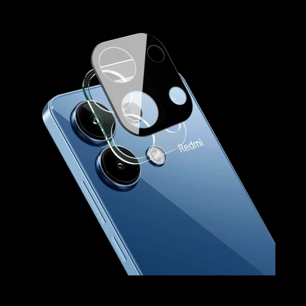 Sklo na aparát Bizon Glass Lens do Xiaomi Redmi Note 13 4G [2 PACK] - 3