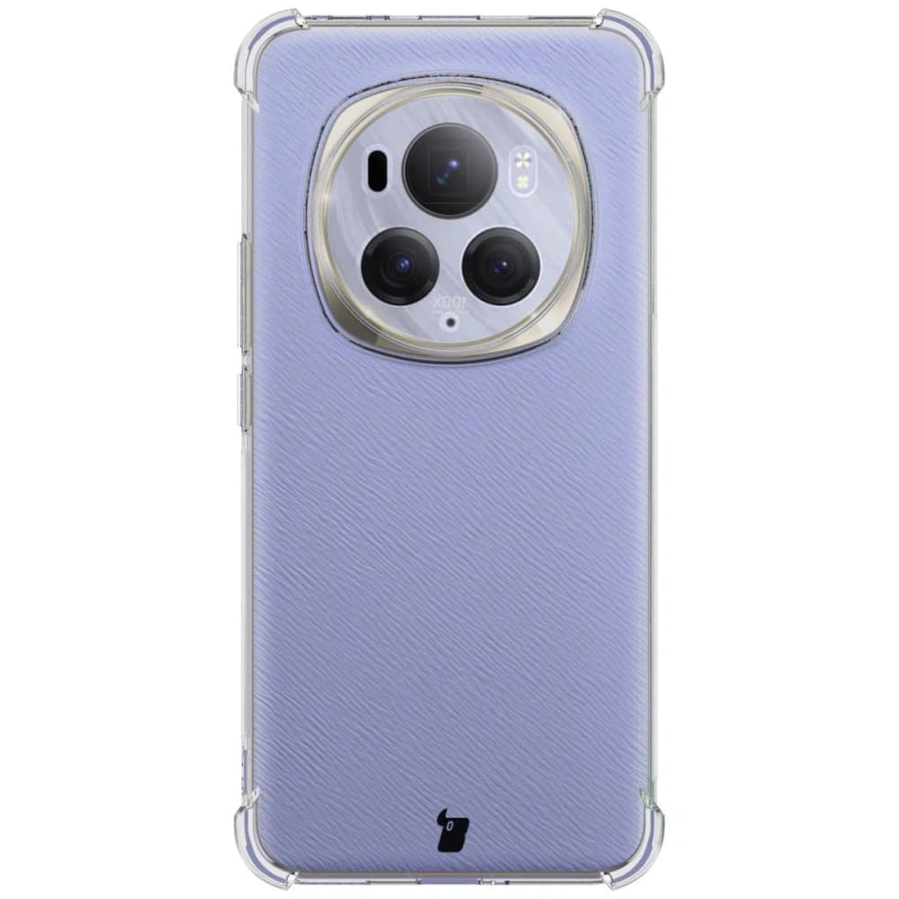 Bizon Case Clear Pack carcasa + 2x film protector pentru ecran Honor Magic6 Pro transparent - 2