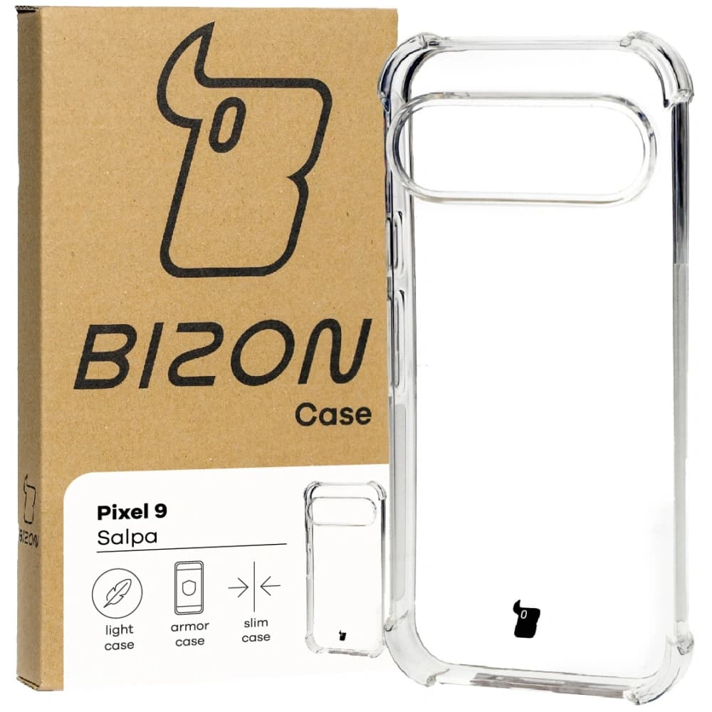 Bizon Case Salpa Pixel 9 / 9 Pro klar - 1