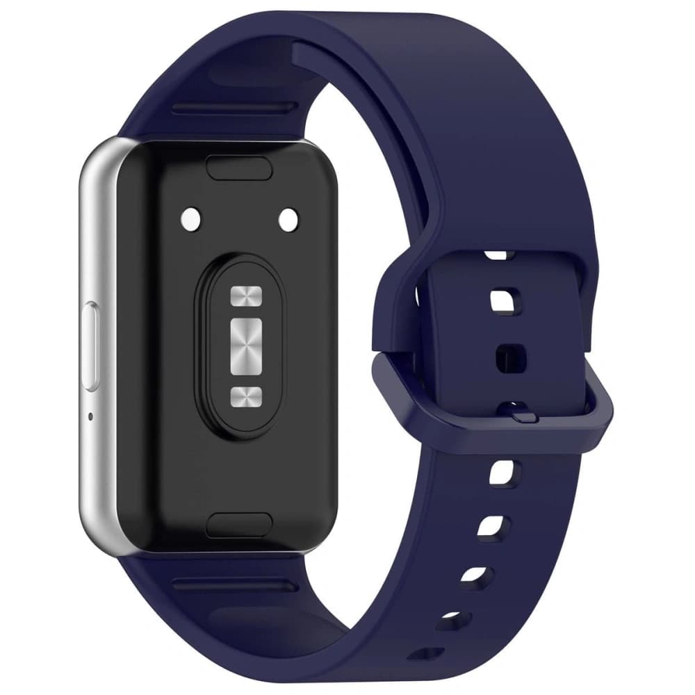 Bizon Strap Watch Silicone Samsung Galaxy Fit 3 marineblau - 4