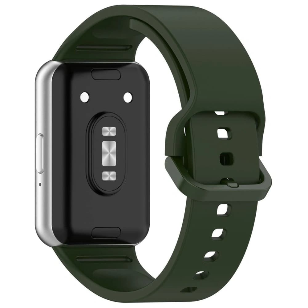 Bizon Armbanduhr Silikon Samsung Galaxy Fit 3 dunkelgrün - 4