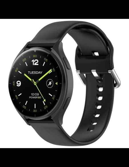 Pasek Bizon Strap Watch Silicone Pro do Xiaomi Watch 2 černý