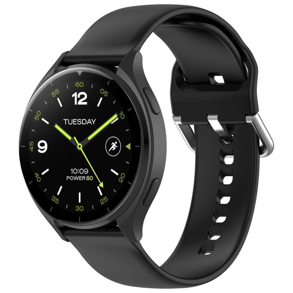 Pasek Bizon Strap Watch Silicone Pro do Xiaomi Watch 2 černý