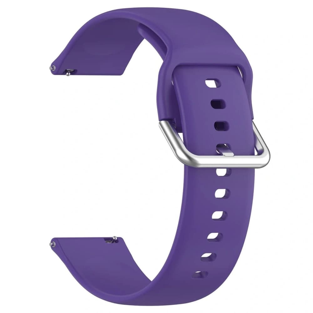 Pasek Bizon Strap Watch Silicone Pro do Xiaomi Watch 2 fialový - 3