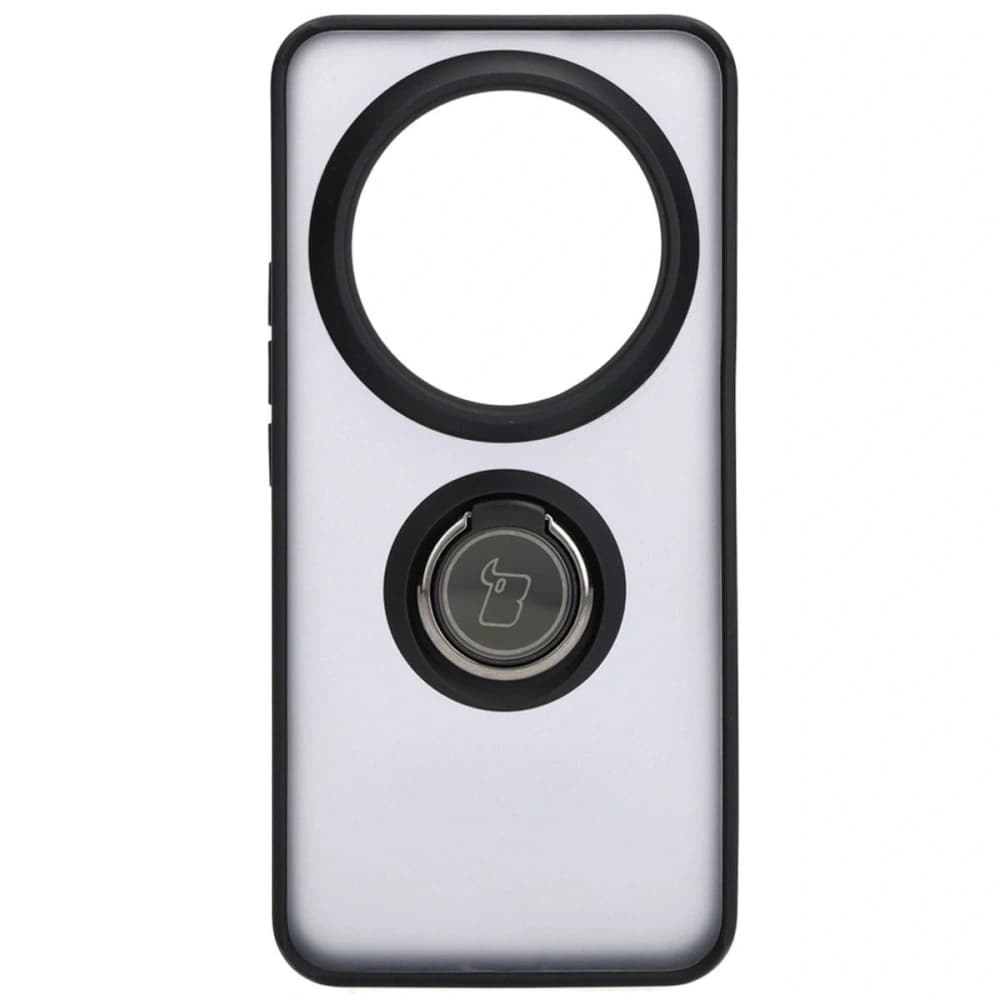 Bizon Case Hybrid Ring Xiaomi 14 Ultra füstös fekete kerettel - 2
