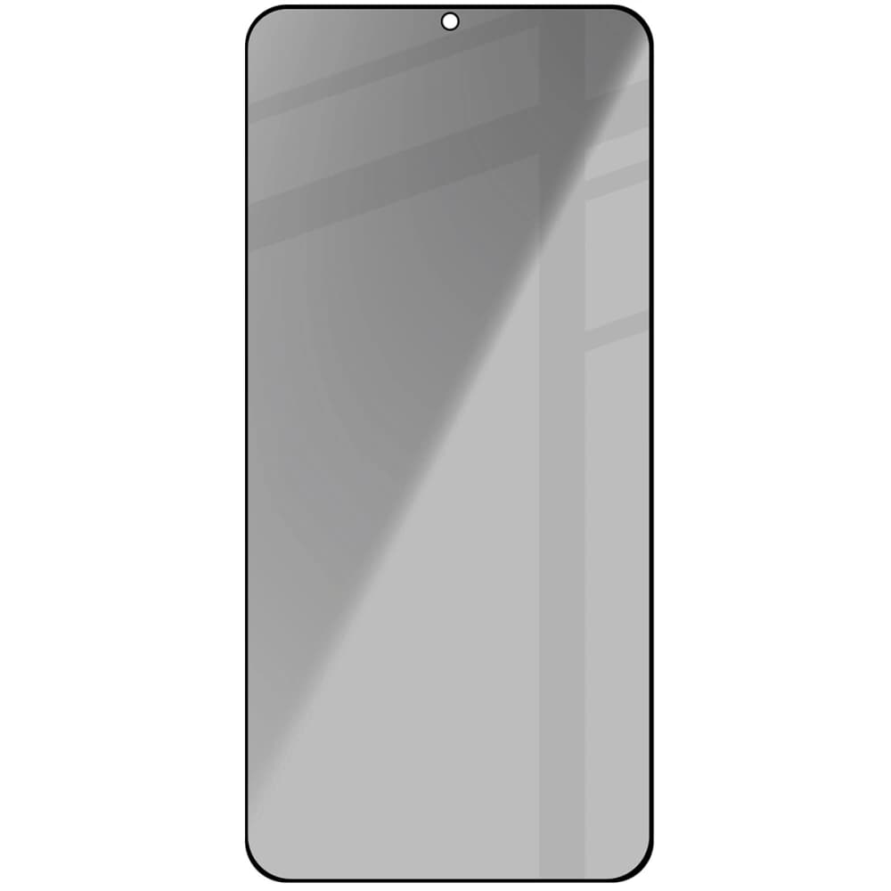 Pryvatizující tvrzené sklo Bizon Glass Edge Shadow do Samsung Galaxy S25 Plus / S24 Plus z tmavým rámečkem - 4