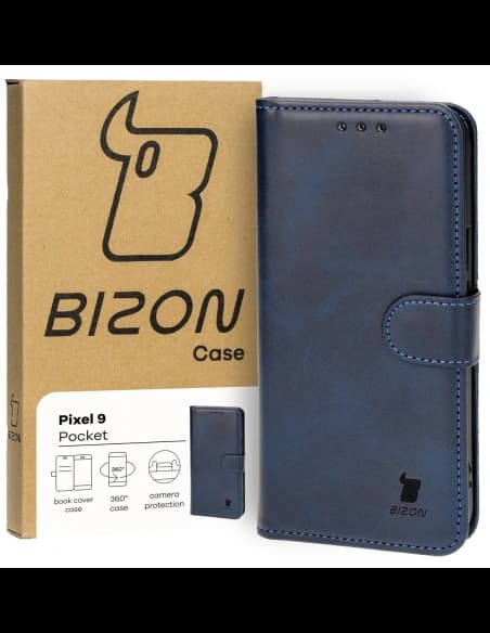 Bizon Case Pocket Google Pixel 9 / 9 Pro marineblau
