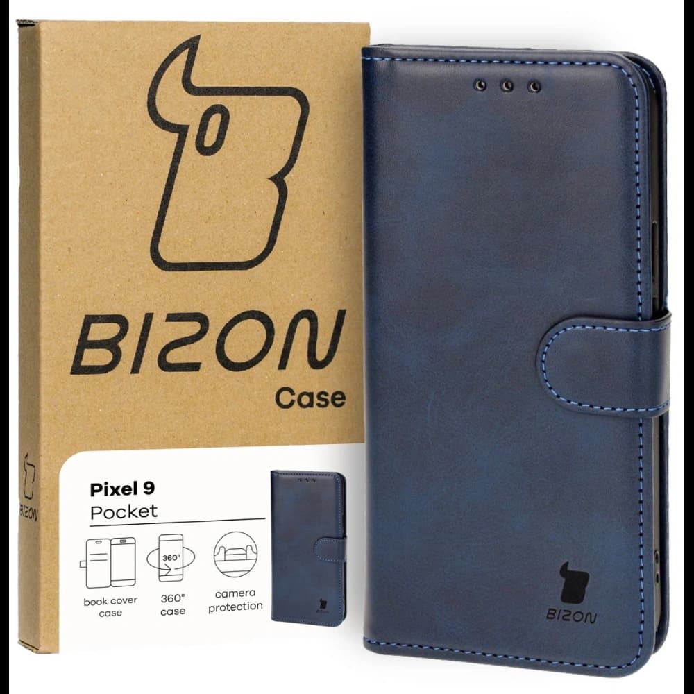 Bizon Case Pocket Google Pixel 9 / 9 Pro marineblau - 1