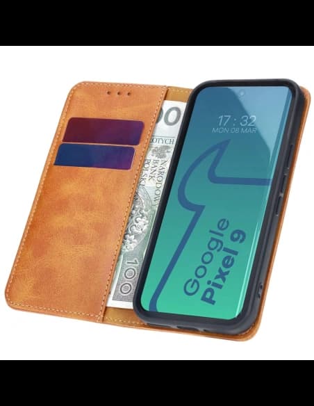 Bizon Case Pocket Pro Google Pixel 9 / 9 Pro braun