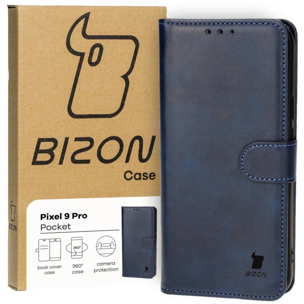 Bizon Case Pocket Google Pixel 9 Pro XL marineblau - 2