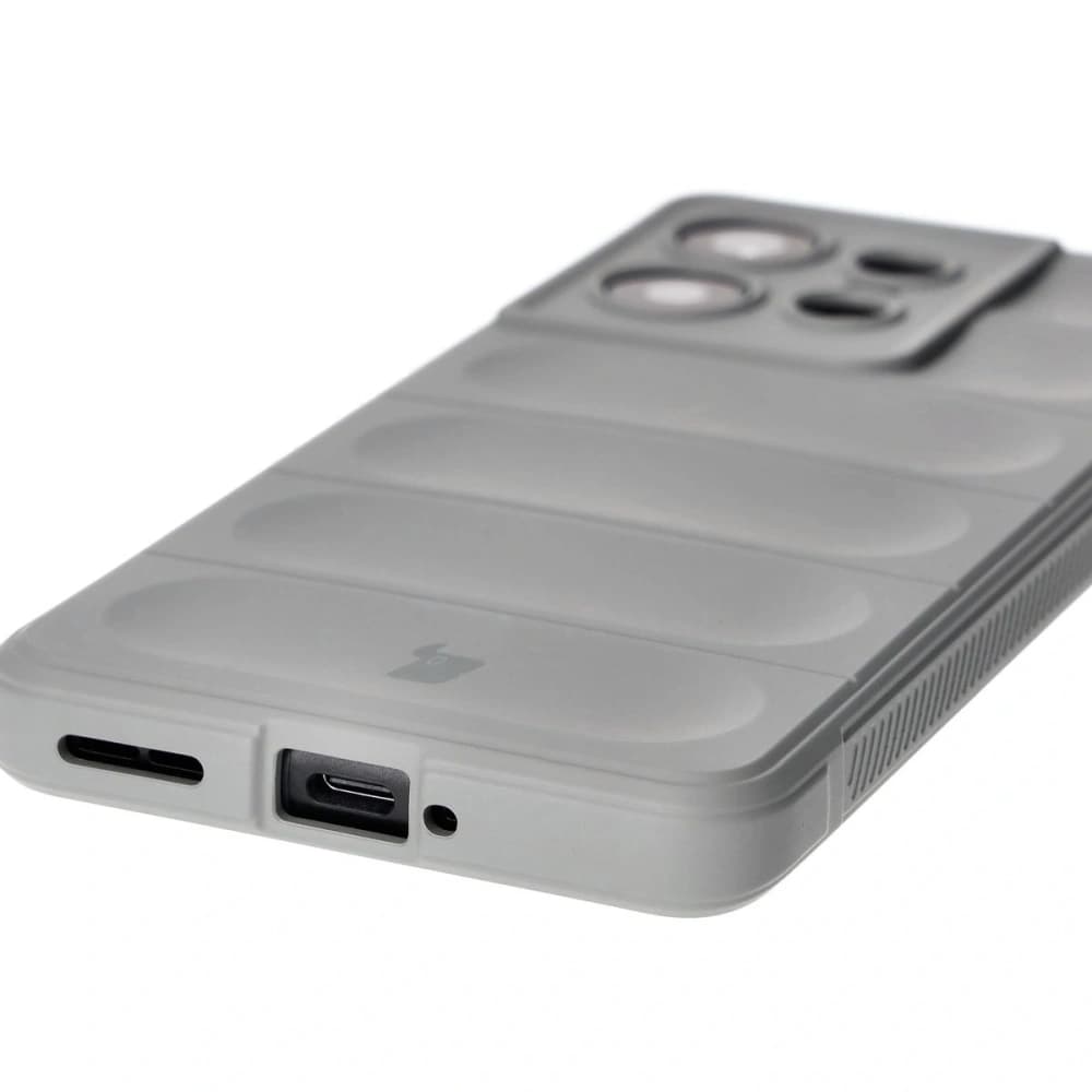 Pancéřové pouzdro Bizon Case Tur pro Motorola Edge 50 Pro světle šedé - 3