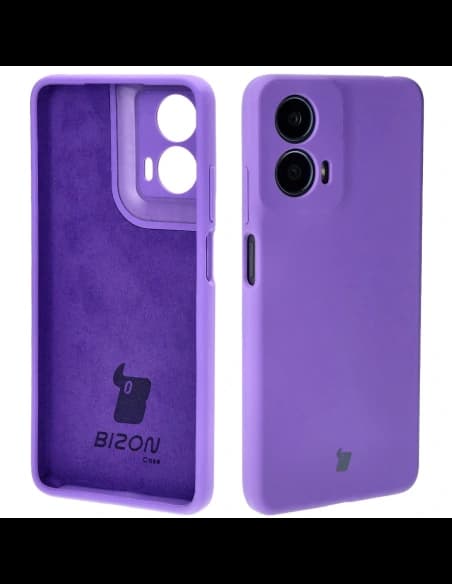 Bizon Soft Case Motorola Moto G24 / G24 Power purple