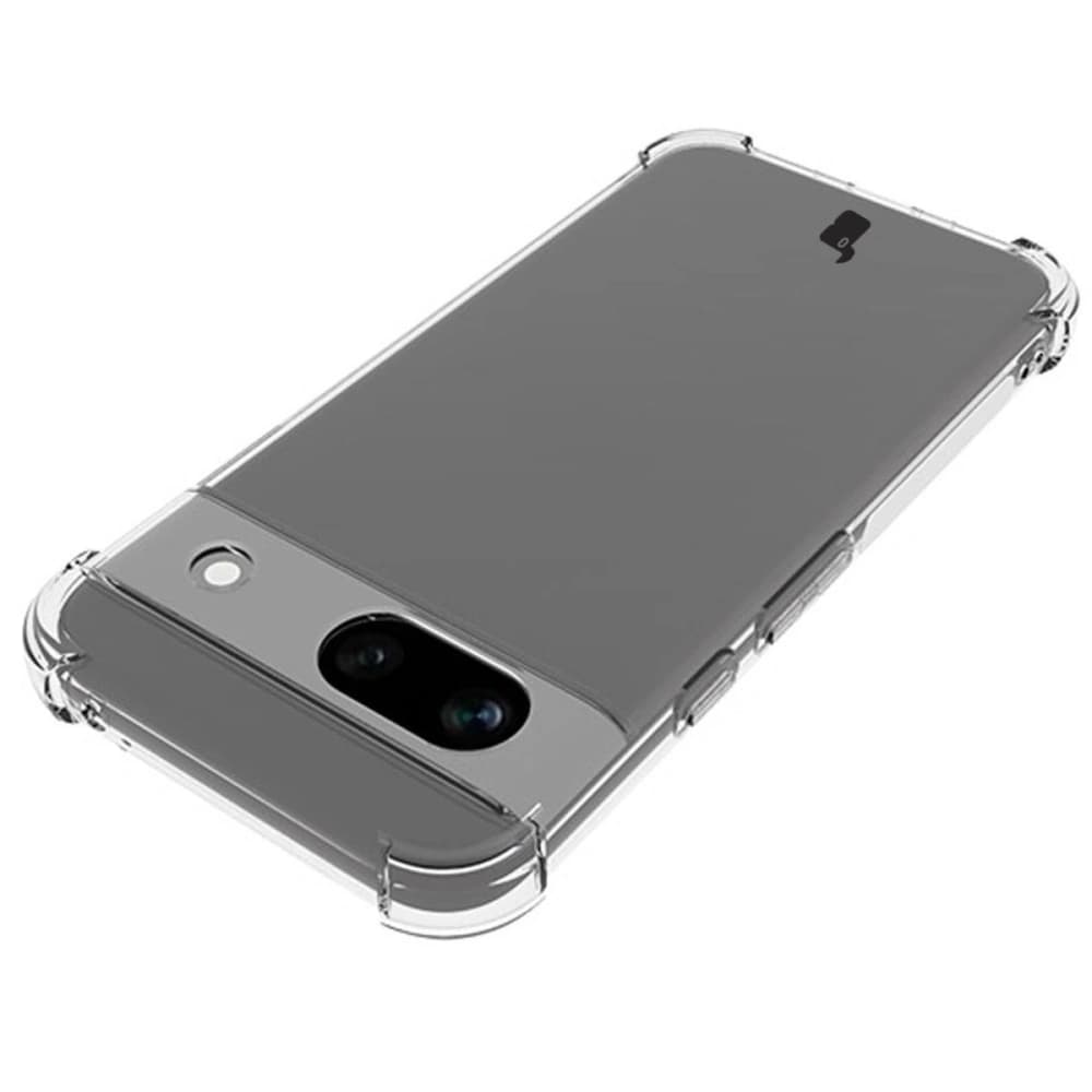 Bizon Case Clear Pack tok + 2x képernyőüveg Google Pixel 8a átlátszó - 6