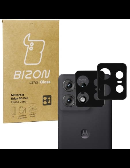 Bizon üveg lencse Motorola Edge 50 Pro [2 PACK]