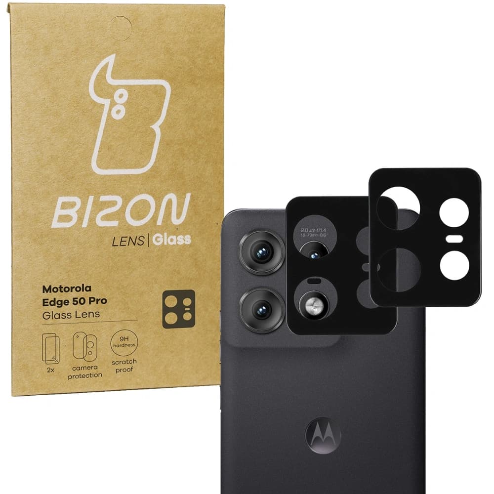 Bizon üveg lencse Motorola Edge 50 Pro [2 PACK] - 1