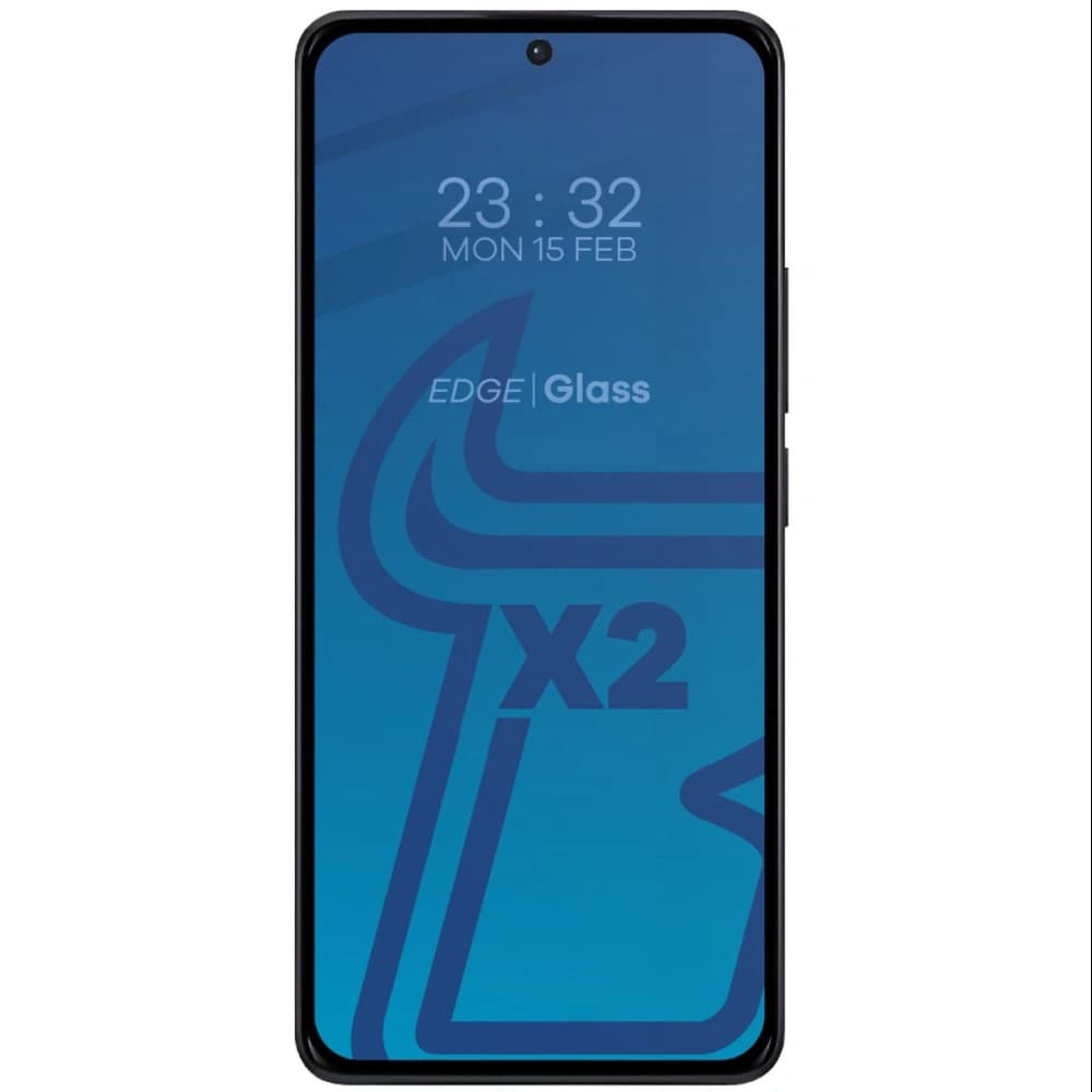 Bizon Glass Edge 2 3D Pack gehärtetes Glas - [2 PACK] + Linsenschutz Xiaomi Redmi Note 13 Pro+ 5G schwarz - 4