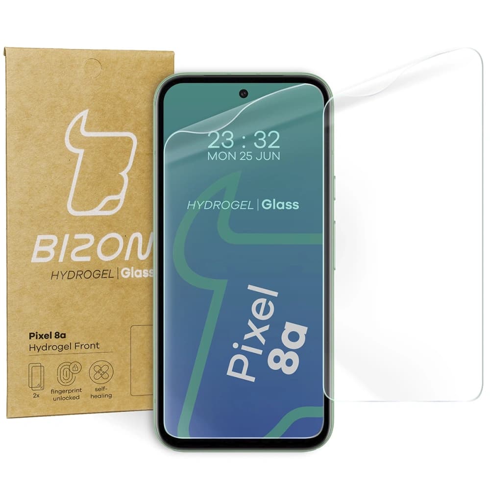 Bizon Glass Hydrogel Elülső Pixel 8a [2 CSOMAG] - 1