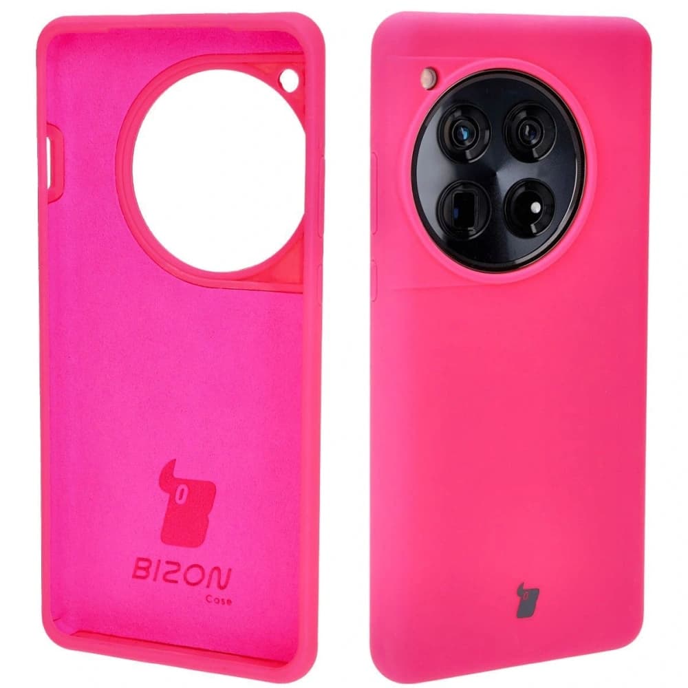 Bizon Soft Case OnePlus 12 neon pink