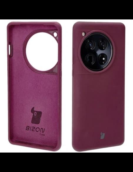 Bizon Soft Case OnePlus 12 dark purple