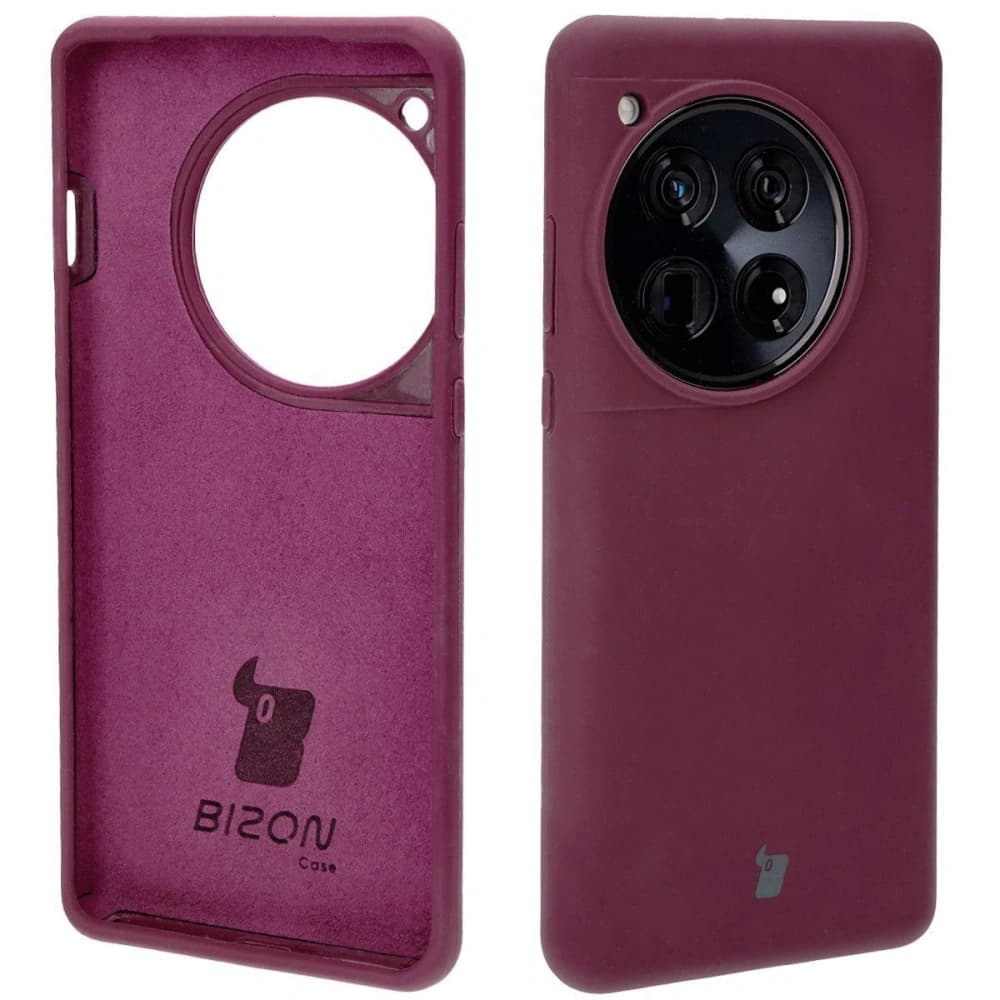 Bizon Soft Case OnePlus 12 dark purple - 1