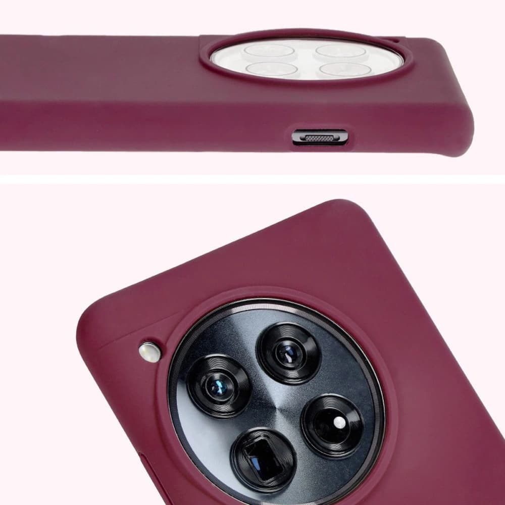 Bizon Soft Case OnePlus 12 dark purple - 10