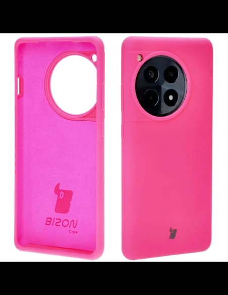 Bizon Soft Case OnePlus 12R roz neon