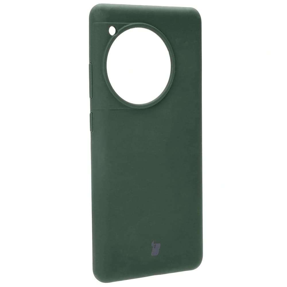 Bizon Soft Case OnePlus 12R verde închis - 3