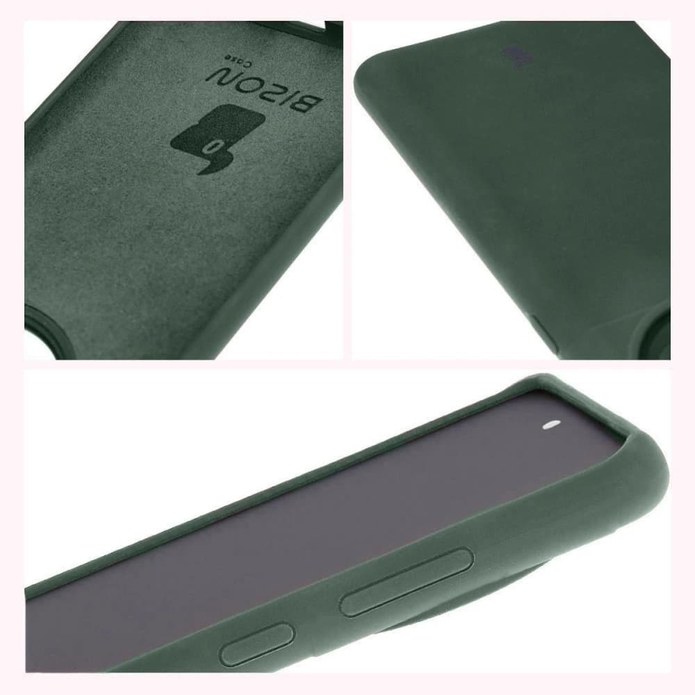 Bizon Soft Case OnePlus 12R verde închis - 11
