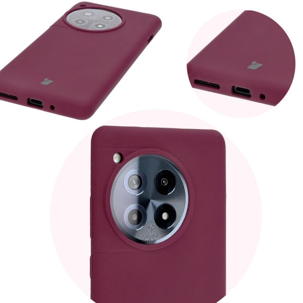 Caz moale Bizon OnePlus 12R violet închis - 11