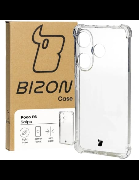 Bizon Case Salpa Xiaomi Poco F6 klar