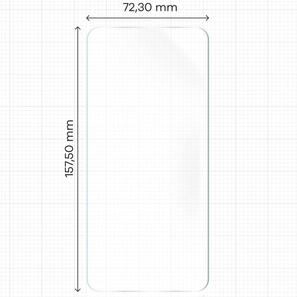 Folia hydrogelová na displej Bizon Glass Hydrogel Front pro Realme GT 6 / 6T [2 PACK] - 2