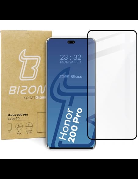 BIZON Glasrand 3D Honor 200 Pro