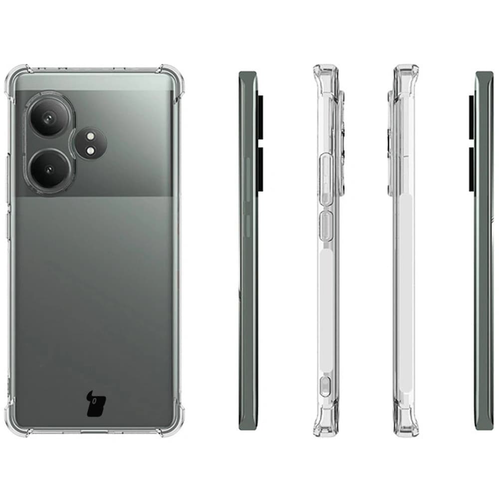 Elastický kryt Bizon Case Salpa pro Realme GT 6 / GT 6T / GT Neo 6 / GT Neo 6 SE průhledný - 4