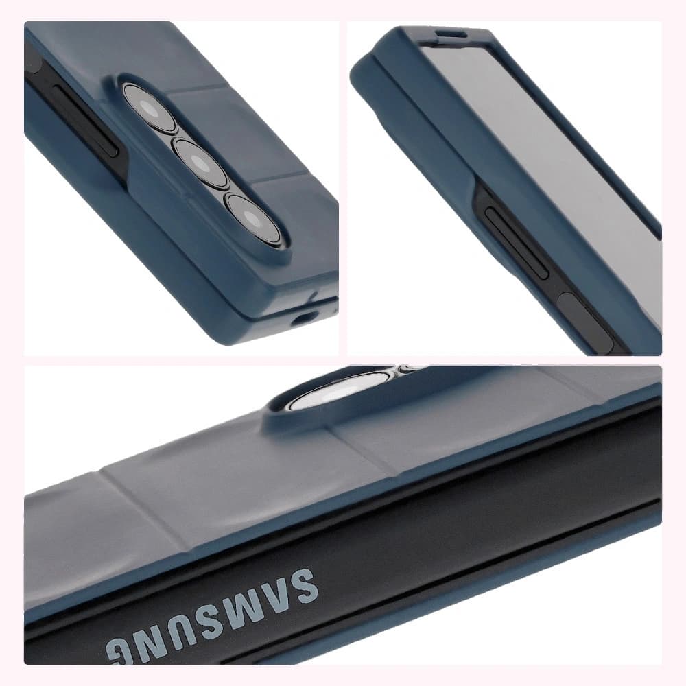 Bizon Case Tur Samsung Galaxy Z Fold6 albastru închis - 9