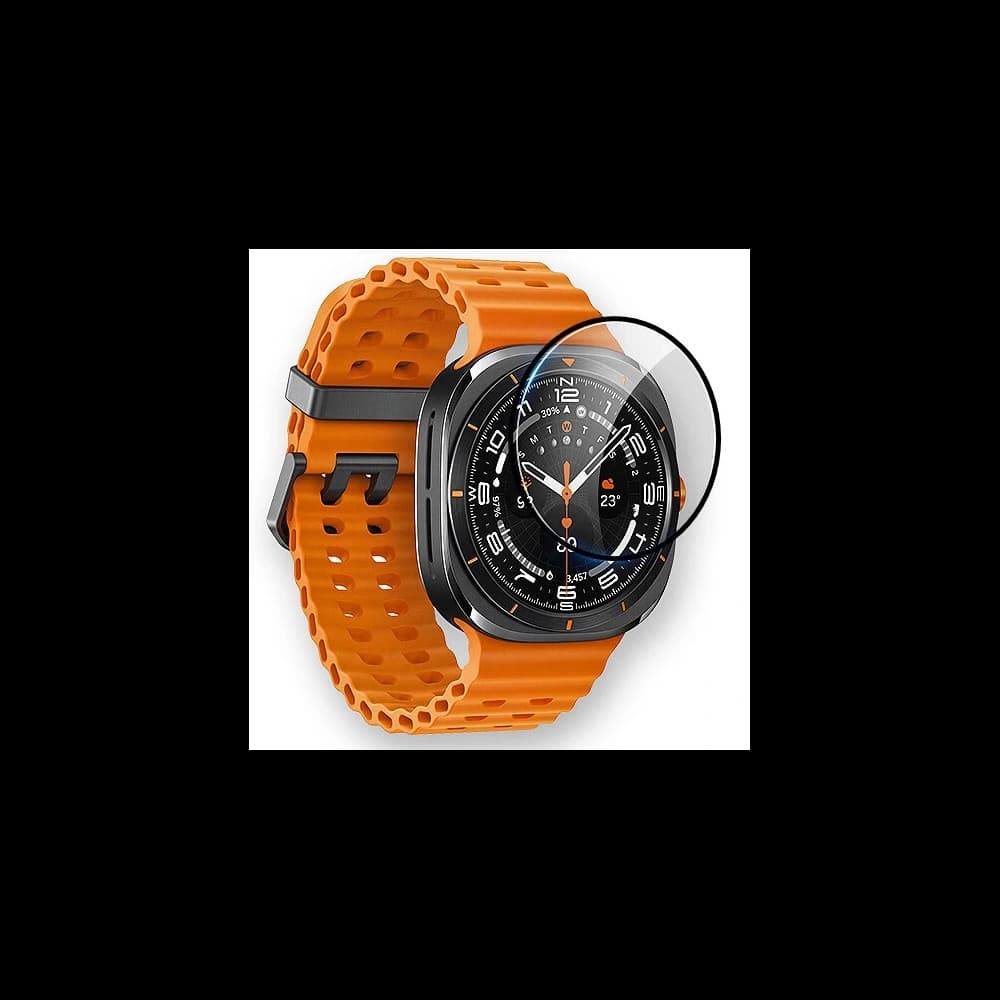 Bizon Glass Watch Edge Hybrid Samsung Galaxy Watch Ultra 47 mm black - 2